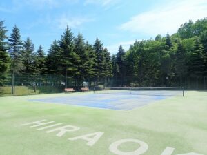 平岡公園テニス講習会