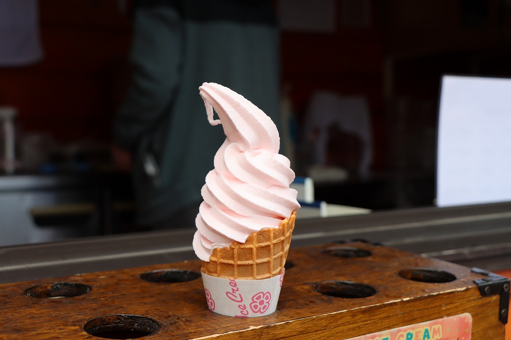 梅ソフトクリーム