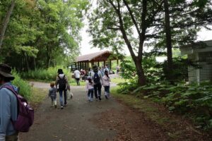 にぎわいフェスタ　園内散歩